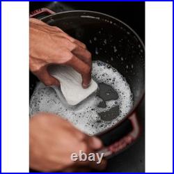 La Cocotte Cast Iron Round Cocotte- 7 qt, Round, Dutch Oven, Grenadine