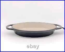 La Creuset Signature Enameled Cast Iron Oval Baker 1 Quart Oyster