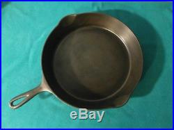 Large Vintage Sidney No. 11 Cast Iron Skillet Pre Wagner