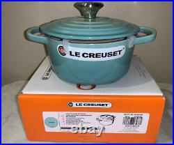 Le Creuset 1 Qt Round Dutch Oven Cool Mint Cast Iron