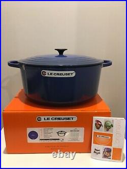 Le Creuset 13.25 Qt Round Dutch Oven-Cobalt (Blue)-Color-Retails-$560