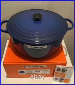 Le Creuset 13.25 Qt Round Dutch Oven-Cobalt (Blue)-Color-Retails-$560