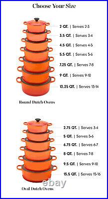 Le Creuset 13.25 Qt Round Dutch Oven-Cobalt (Blue)-Color-Retails-$560