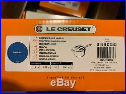 Le Creuset 16 Piece Cookware Set Enameled Cast Iron, Marseille, SHIP FROM STORE