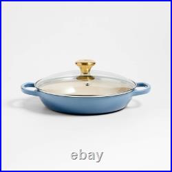 Le Creuset 2.25-Qt. Enameled Cast Iron Braiser with Glass Lid