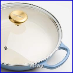 Le Creuset 2.25-Qt. Enameled Cast Iron Braiser with Glass Lid