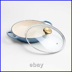 Le Creuset 2.25-Qt. Enameled Cast Iron Braiser with Glass Lid