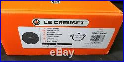 Le Creuset 2.75 qt Cast Iron Round Dutch Oven Flint Oyster