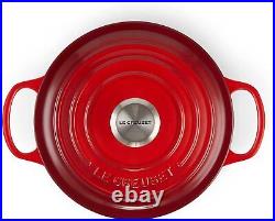 Le Creuset 24cm Cast Iron Round Dutch Oven Red, 4.5qt