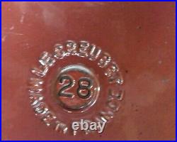 Le Creuset #28 Dutch Oven Red Enamel Cast Iron Signature Nonstick Cerise Color