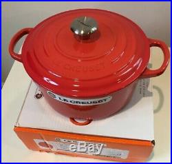 Le Creuset 3.5 Qt Signature Dutch Oven-Retails $360-Coral