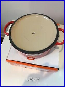 Le Creuset 3.5 Qt Signature Dutch Oven-Retails $360-Coral