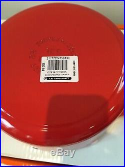 Le Creuset 3.5 Qt Signature Dutch Oven-Retails $360-Coral