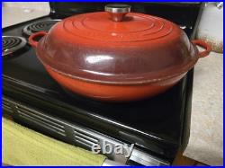 Le Creuset #32 Signature Enameled Cast Iron Braiser 5Qt Red with Lid