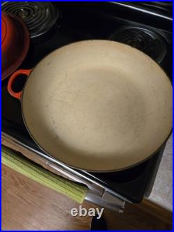 Le Creuset #32 Signature Enameled Cast Iron Braiser 5Qt Red with Lid