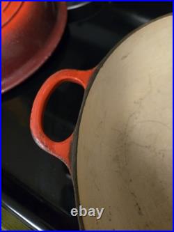 Le Creuset #32 Signature Enameled Cast Iron Braiser 5Qt Red with Lid