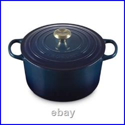 Le Creuset 6.5 Qt Signature Round Deep Oven Agave Cast Iron