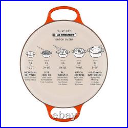 Le Creuset 6.5 Qt Signature Round Deep Oven Agave Cast Iron