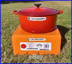 Le Creuset 7.25 qt French (Dutch) Oven in Cerise (Cherry or Red) 7 1/4 28cm