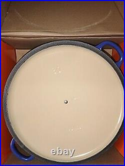 Le Creuset 9 qt French (Dutch) Oven in Cobalt Blue (Classic) New In Box! RARE