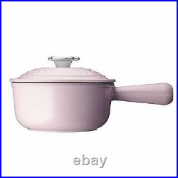 Le Creuset Baby Saucepan Cast Iron 16cm Chiffon Pink 21007-16-40 New F/S