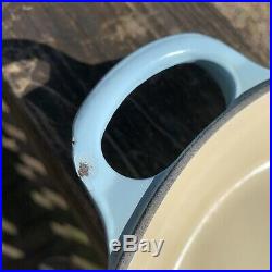 Le Creuset Braiser Light Blue 2.5 Qt #26 Braiser 10.5 dia