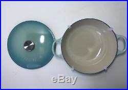 Le Creuset COOL MINT Soup Pot Dutch Oven 1.5qt 18cm SUPER RARE