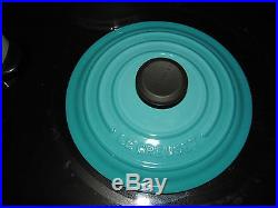 Le Creuset Caribbean Blue Round Dutch Oven 2 Qt 2.0 Qt. #18 Brand New 1.8 L