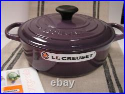 Le Creuset Cassis Cast Iron Risotto Pot 3 1/2 Qt. Newbox