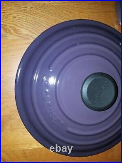 Le Creuset Cassis Cast Iron Risotto Pot 3 1/2 Qt. Newbox