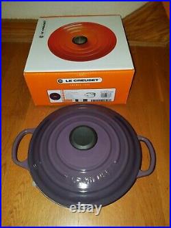 Le Creuset Cassis Round Dutch Oven 2.0 Quart