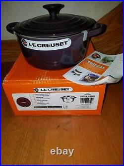 Le Creuset Cassis Round Dutch Oven 2.0 Quart
