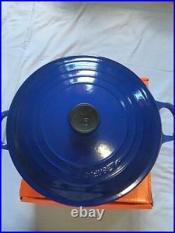 Le-Creuset Cast Iron 28cm 11inches 6.7 liters 7 1/4 US qt. Made in France