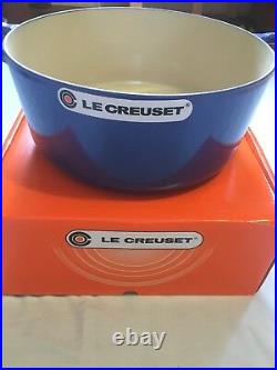 Le-Creuset Cast Iron 28cm 11inches 6.7 liters 7 1/4 US qt. Made in France