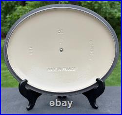 Le Creuset Cast Iron 31 Oval Dutch Oven with Lid Chestnut 6-3/4 Qt