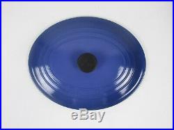 Le Creuset Cast Iron Enamel Oval 9 1/2 Quart Dutch Oven 9.5qt Blue No 35