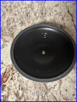 Le Creuset Cast Iron Rice Pot Blanc Shiny White 18cm