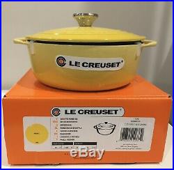 Le Creuset Cast-Iron Round Dutch Oven-2-3/4 Qt-Soleil