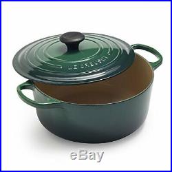 Le Creuset Cast-Iron Round Dutch Oven-(Cactus Juniper)-5.5 Qt-Retails $450