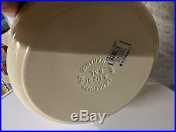 Le Creuset Cast-Iron Round Dutch Oven Cream 5 1/2, 5.5 Qt New