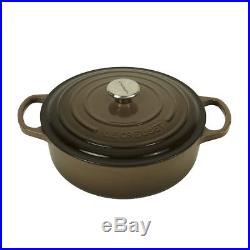 Le Creuset Cast Iron Round Wide Oven 3.5 qt Truffle