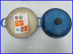 Le Creuset Cast Iron Signature Casserole / Braiser 1½ Qt Marseille VVV 132