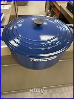 Le Creuset Classic 13.25 Qt Round Dutch Oven Cobalt Blue New In Box