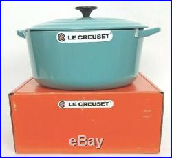 Le Creuset Classic 7.25 Qt. Round Dutch Oven Turquoise NEW IN BOX
