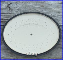 Le Creuset Cousances Cast Iron 30 Oval Dutch Oven with Lid Chestnut 6-1/2 Qt