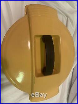 Le Creuset Dutch Oven 23 Futura Line Very Rare Yellow Excellent Condition