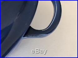 Le Creuset Dutch Oven Cast Iron 5.5Qt #26 Blue Cobalt(see Details)