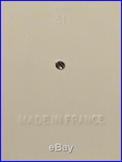 Le Creuset Dutch Oven Oval #31 White Cast Iron France