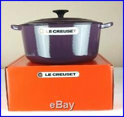 Le Creuset Enamel Cast Iron 5.5 Qt. Round Dutch Oven CASSIS New In Box
