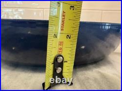 Le Creuset Enameled 30 Cast Iron Braiser Blue shallow
